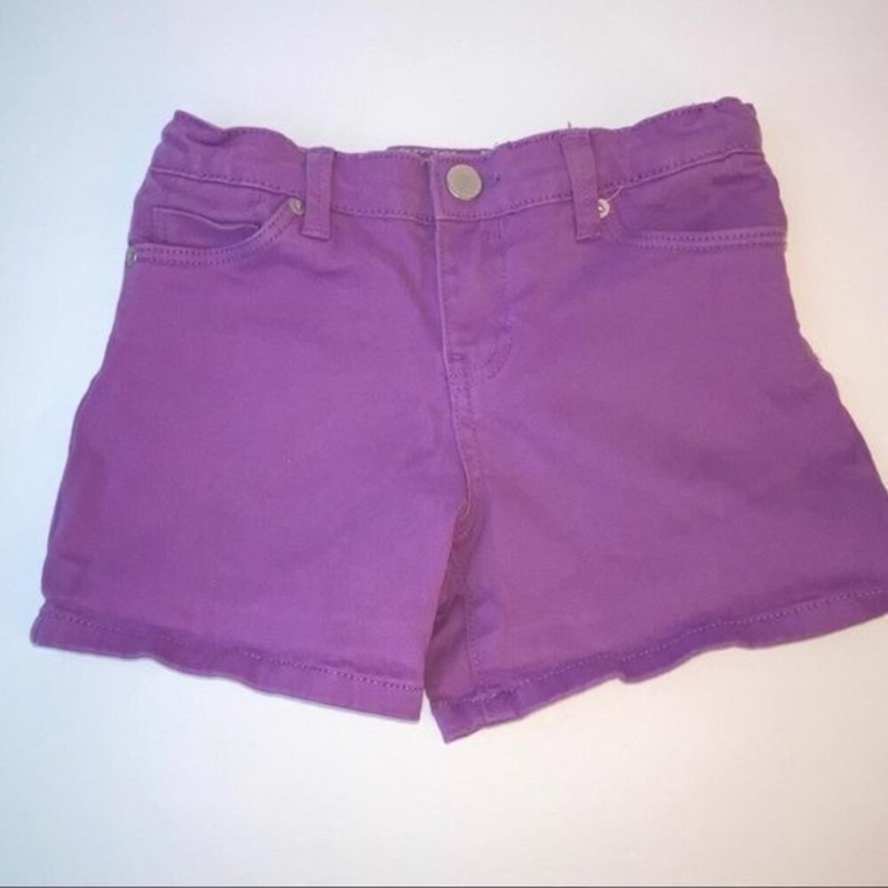 Calvin Klein Jeans Girls sz 5 Purple shorts 166B2